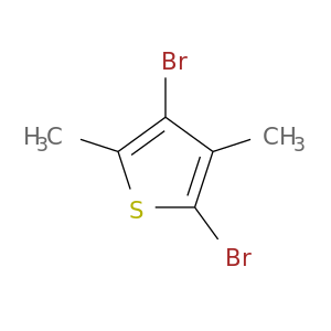 Brc1sc(c(c1C)Br)C