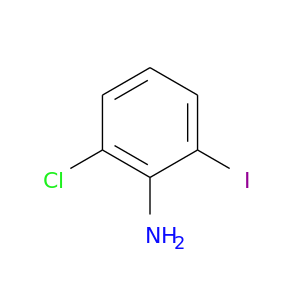 Nc1c(Cl)cccc1I