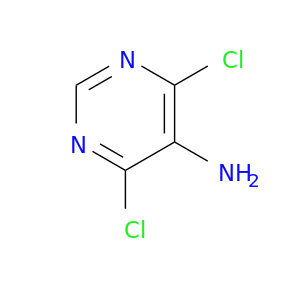 Clc1ncnc(c1N)Cl