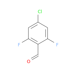 O=Cc1c(F)cc(cc1F)Cl