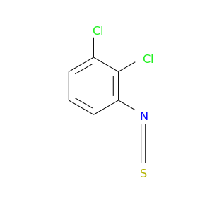 Clc1c(cccc1Cl)N=C=S