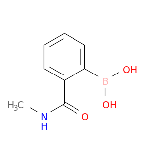 CNC(=O)c1ccccc1B(O)O