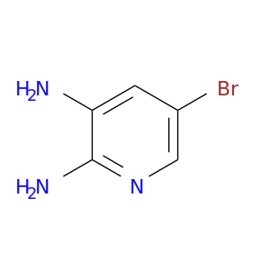 Brc1cnc(c(c1)N)N