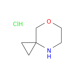 C1CNC2(CO1)CC2.Cl