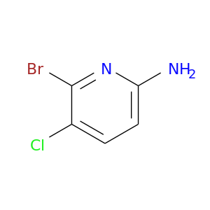 Nc1ccc(c(n1)Br)Cl