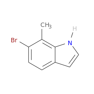 Brc1ccc2c(c1C)[nH]cc2