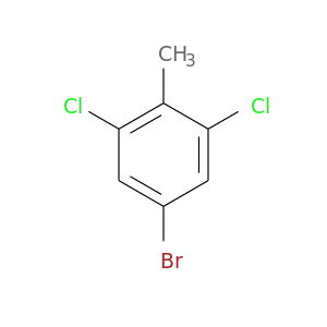 Brc1cc(Cl)c(c(c1)Cl)C