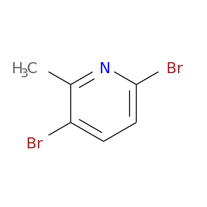 Brc1ccc(c(n1)C)Br
