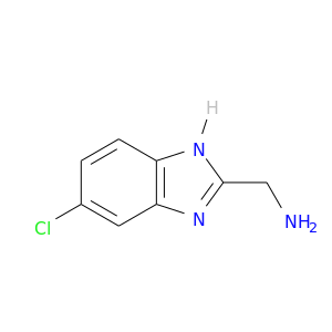 NCc1nc2c([nH]1)ccc(c2)Cl