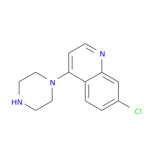 Clc1ccc2c(c1)nccc2N1CCNCC1