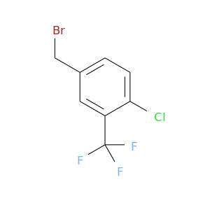 BrCc1ccc(c(c1)C(F)(F)F)Cl