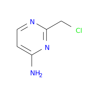 Nc1ccnc(n1)CCl