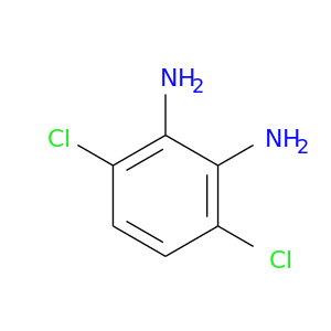 Nc1c(Cl)ccc(c1N)Cl