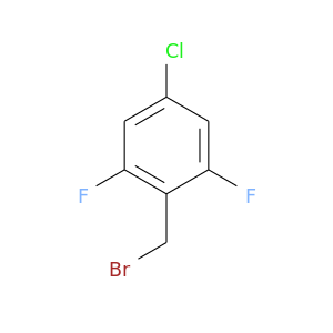 BrCc1c(F)cc(cc1F)Cl