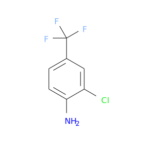 Nc1ccc(cc1Cl)C(F)(F)F