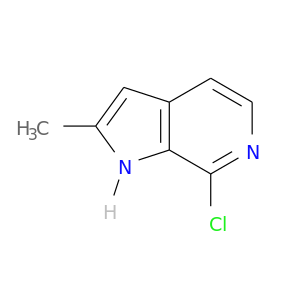 Cc1cc2c([nH]1)c(Cl)ncc2