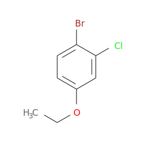 CCOc1ccc(c(c1)Cl)Br