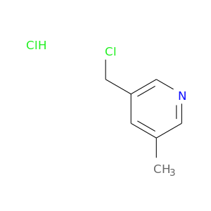 Cc1cc(CCl)cnc1.Cl