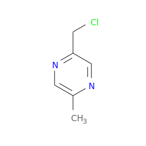 Cc1cnc(cn1)CCl