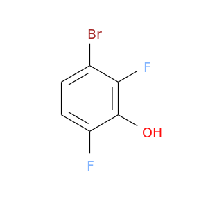 Fc1ccc(c(c1O)F)Br