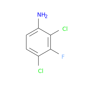 Clc1ccc(c(c1F)Cl)N