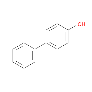 Oc1ccc(cc1)c1ccccc1