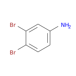 Nc1ccc(c(c1)Br)Br