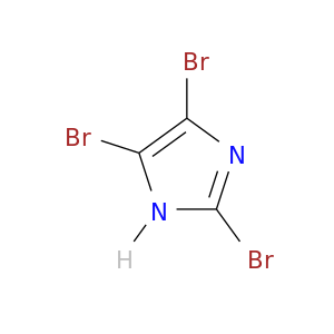 Brc1[nH]c(c(n1)Br)Br