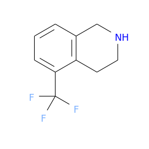 FC(c1cccc2c1CCNC2)(F)F.Cl