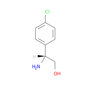 OC[C@@H](c1ccc(cc1)Cl)N