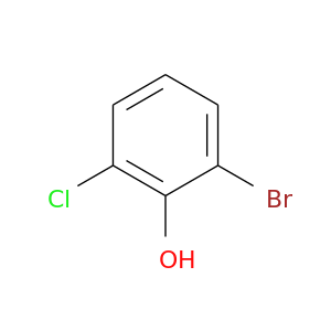 Oc1c(Cl)cccc1Br