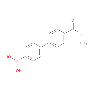 COC(=O)c1ccc(cc1)c1ccc(cc1)B(O)O