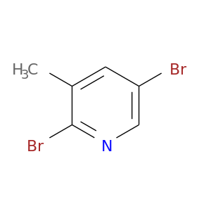 Brc1cnc(c(c1)C)Br