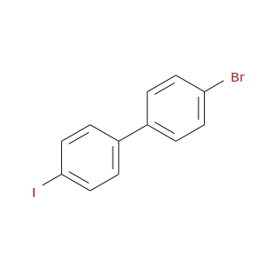 Brc1ccc(cc1)c1ccc(cc1)I