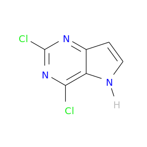 Clc1nc(Cl)c2c(n1)cc[nH]2