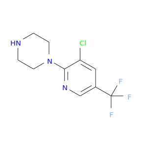 Clc1cc(cnc1N1CCNCC1)C(F)(F)F