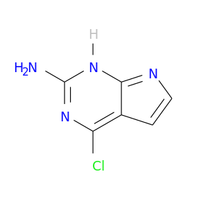 Nc1nc(Cl)c2c([nH]1)ncc2