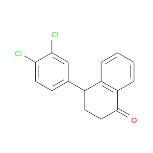 O=C1CCC(c2c1cccc2)c1ccc(c(c1)Cl)Cl