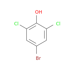 Brc1cc(Cl)c(c(c1)Cl)O