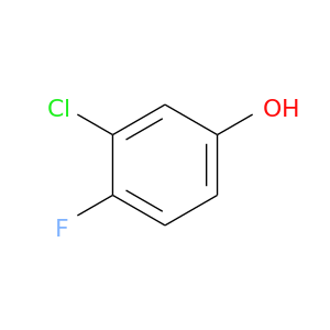 Oc1ccc(c(c1)Cl)F