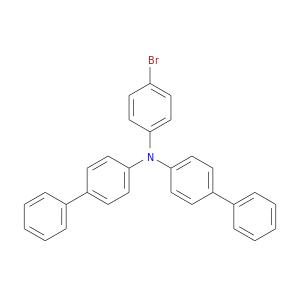 Brc1ccc(cc1)N(c1ccc(cc1)c1ccccc1)c1ccc(cc1)c1ccccc1