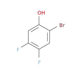 Brc1cc(F)c(cc1O)F