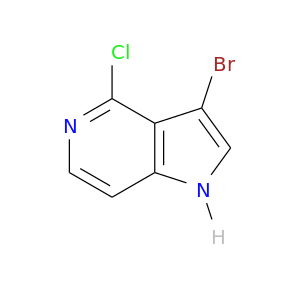 Brc1c[nH]c2c1c(Cl)ncc2