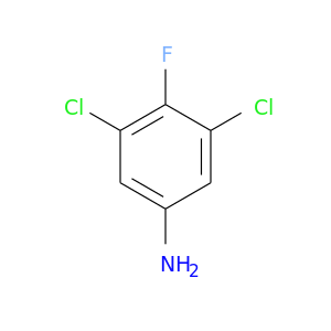 Nc1cc(Cl)c(c(c1)Cl)F