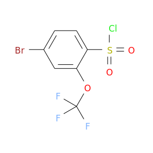 FC(Oc1cc(Br)ccc1S(=O)(=O)Cl)(F)F