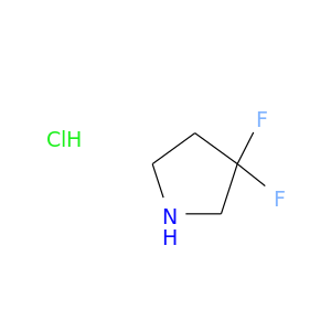 FC1(F)CNCC1.Cl