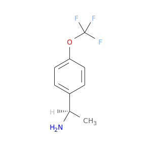 C[C@H](c1ccc(cc1)OC(F)(F)F)N