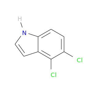 Clc1ccc2c(c1Cl)cc[nH]2