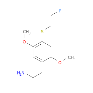 NCCc1cc(OC)c(cc1OC)SCCF