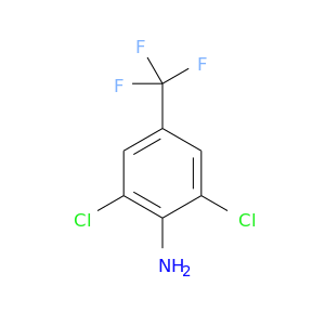 Nc1c(Cl)cc(cc1Cl)C(F)(F)F